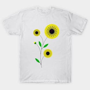 flores amarillas T-Shirt